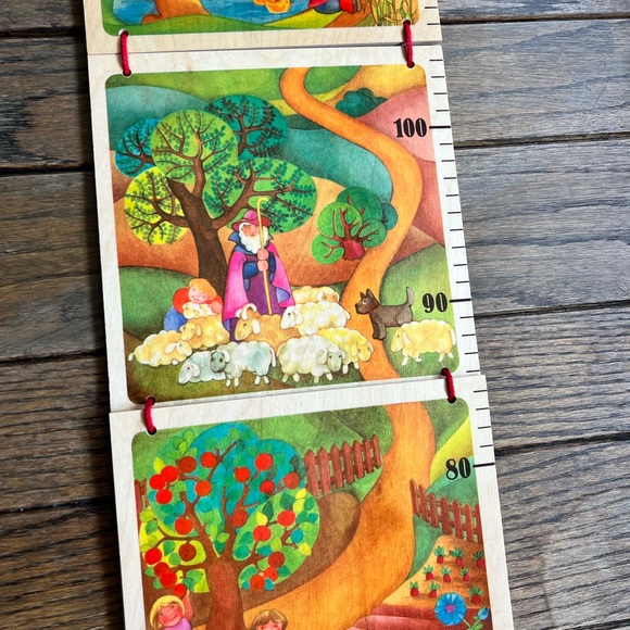 Vintage Selecta Wooden Height Chart - Picture 6 of 7